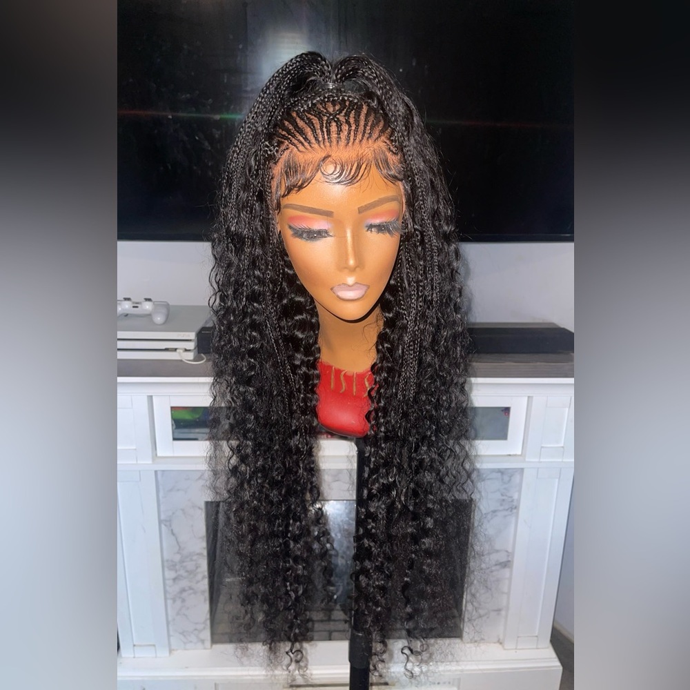 40 inch Tribal Braids wig